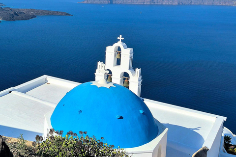 Santorini: Plate-Smashing Show & Fira Walking Tour