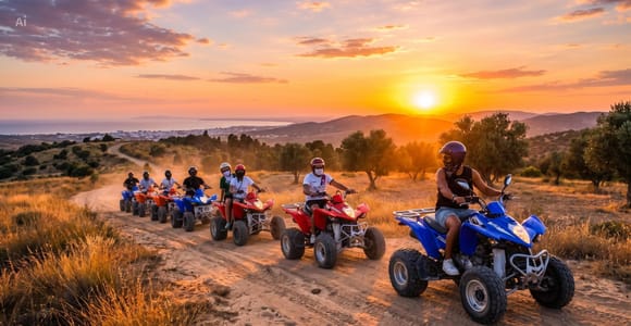 Hammamet: Quad Biking Safari with Hotel Pick-Up