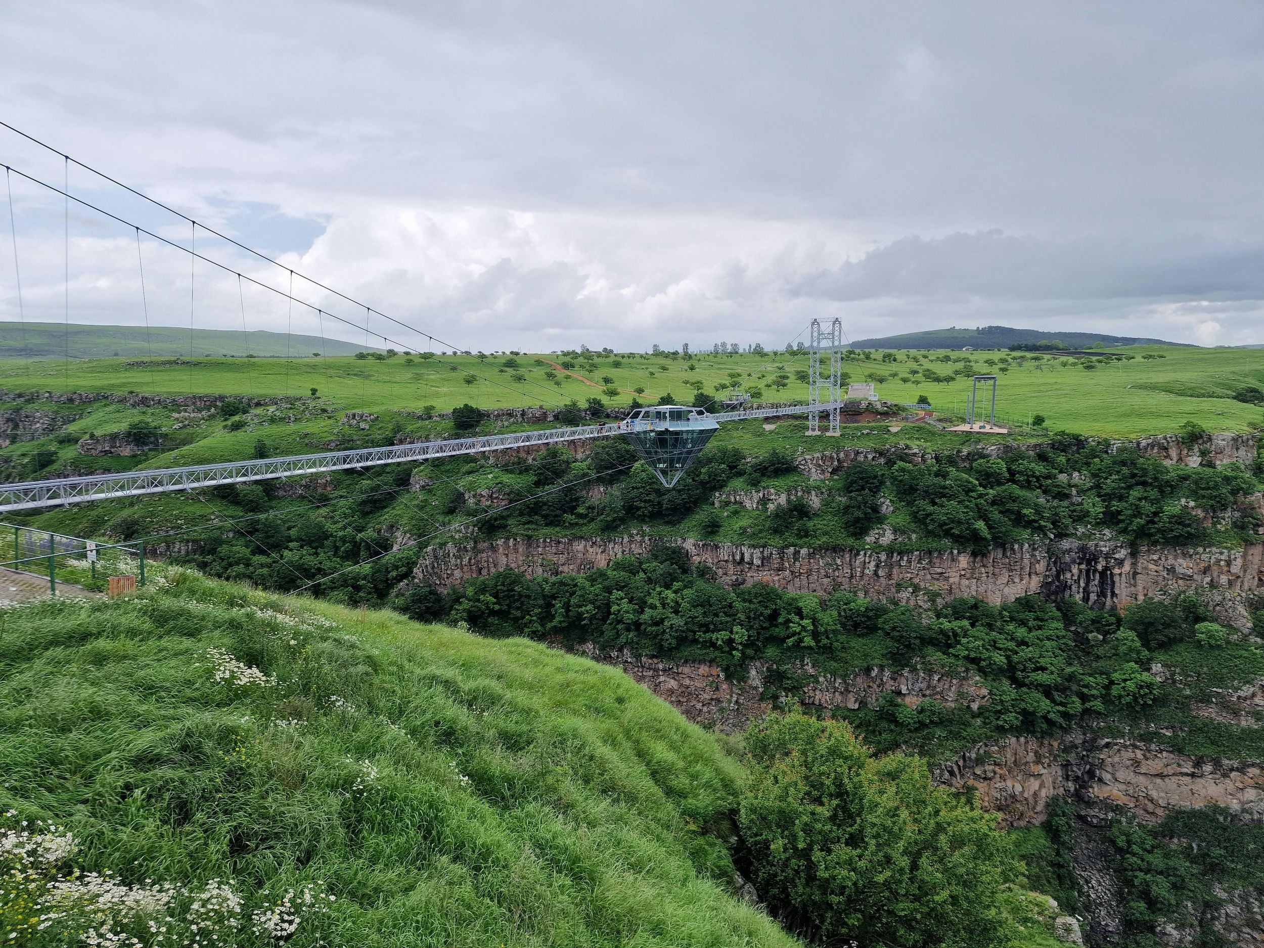 Ab Tiflis: Dashbashi-Schlucht & Glasbrücke – private Tour