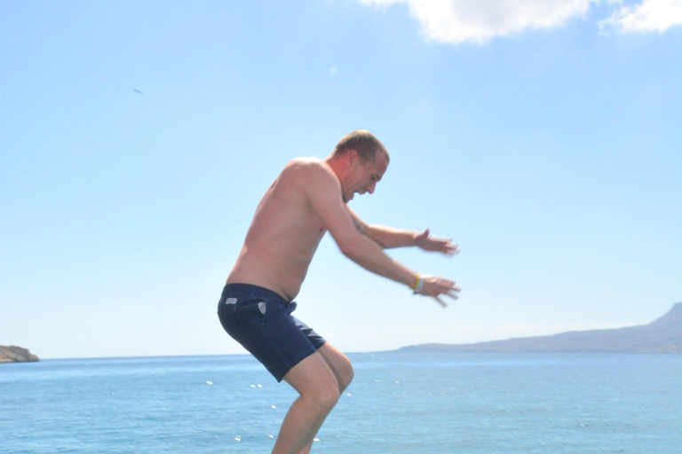 Chania: Souda Bay Pirate Cruise with Swim Stops