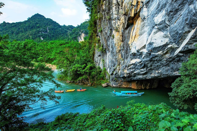 From Hue: Botanic Garden, Phong Nha Cave and Dark Cave Tour