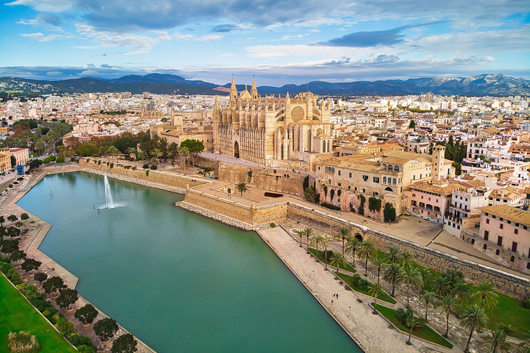 Palma de Majorque en 1 jour : Visite guidée à pied avec guide numérique15 € - billet duo