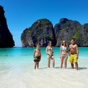 Koh Lanta: Phi Phi Islands Tour w/ Maya Bay, Snorkel & Lunch Koh Lanta: Phi Phi Islands Tour w/ Maya Bay, Snorkel & Lunch