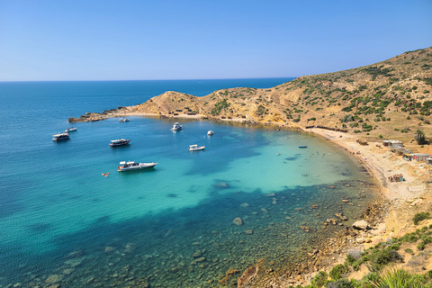 From Tunis: Korbous Trek, Hot Springs, and Sea Caves Tour