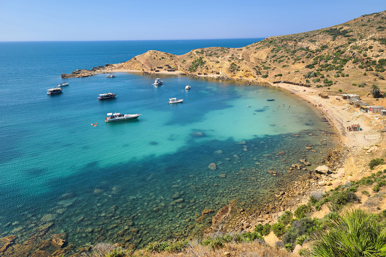 From Tunis: Korbous Trek, Hot Springs, and Sea Caves Tour