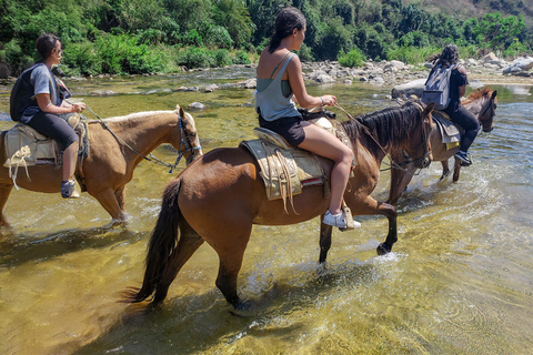 Puerto Escondido: Ridning till de varma källorna i Atotonilco.