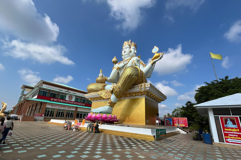 Biggest Ganesh, Pink Ganesha, Wat Paknam Cultural Day Tour Private Tour with Guide