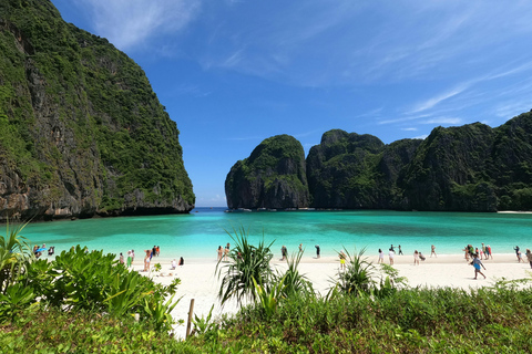 Phi Phi: Maya Bay Mezza giornata in barca a coda lunga con snorkeling