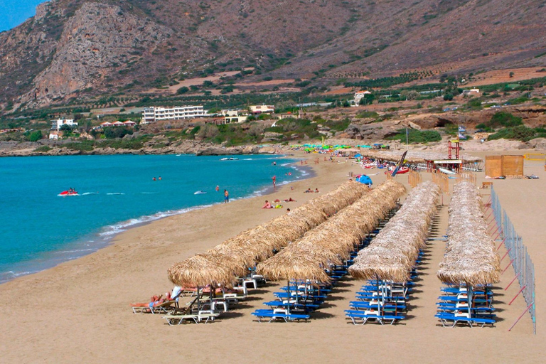 Au départ de La Canée : Excursion d&#039;une journée à la plage de Falassarna en autocar