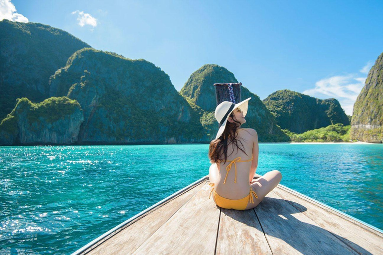 Phuket 5 Islands: Phi Phi & Bamboo+Snorkeling+After-Sun SPA Phi Phi & Khai Islands by Speedboat & Snorkeling
