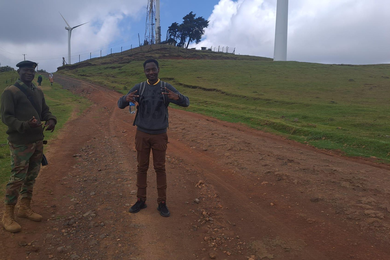 نيروبي: جولة مشي طويلة بصحبة مرشدين في تلال نغونغ مع حبل انزلاق اختياري