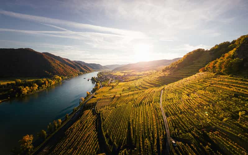 Viena: Viagem de um dia a Český Krumlov e ao Vale de Wachau com recolha