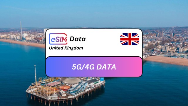 Visit Brighton United Kingdom eSIM Roaming Data Plan in Brighton, United Kingdom