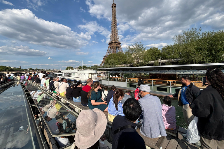 Paris: 1-Hour Seine Cruise departing from the Eiffel Tower