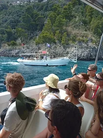 Ab Neapel: Amalfiküste, Positano & Sorrent mit Bootstour Ab Neapel: Amalfiküste, Positano & Sorrent mit Bootstour