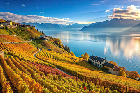 Private day trip: Geneva to Lavaux Vineyards, Nyon &amp; back