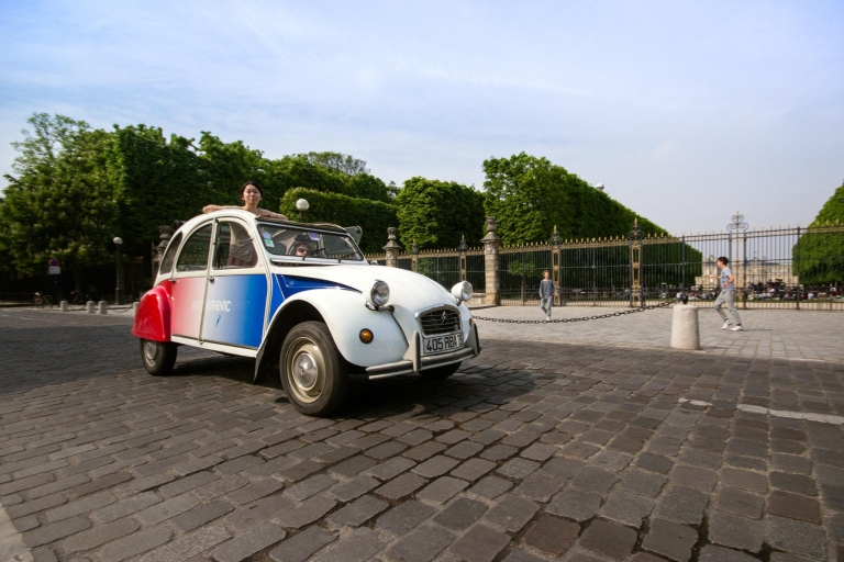 París: recorrido por los sitios clásicos en Vintage Citroen 2CVSitios clásico Tour de la vendimia Citroen 2CV