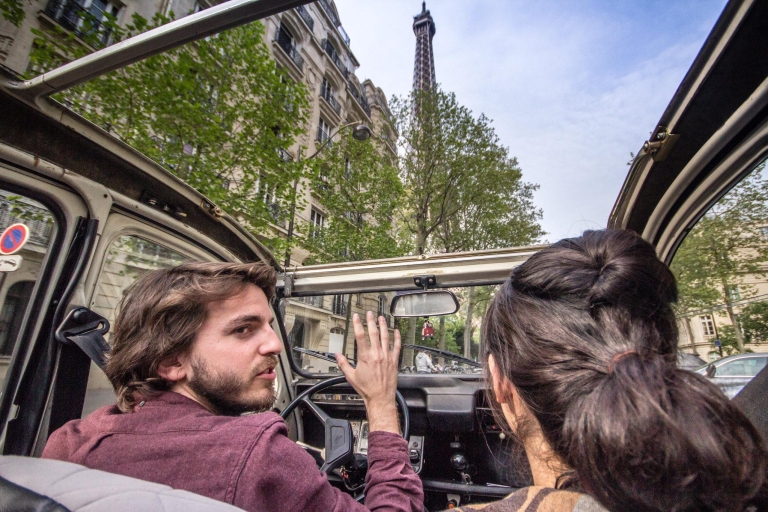 Paryż: odwiedź słynne miejsca klasycznym Citroenem 2CVKlasyczne zwiedzanie Citroenem 2CV z pamiątkowym 2CV