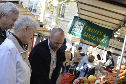 Paris : journée cours de cuisine, marché et déjeuner