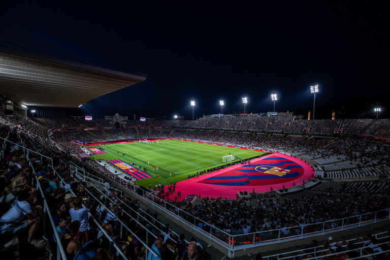 Barcelona: FC Barcelona Wedstrijd Tickets in het Olympisch StadionFC Barcelona vs Espanyol: Zijdelings ticket