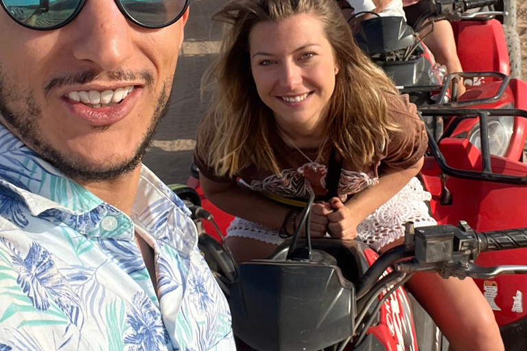 Agadir : Quad dans le désert et sur la plage d&#039;Agadir pour une demi-journéeAgadir : Excursion en quad dans le désert et sur la plage d&#039;Agadir pour une demi-journée
