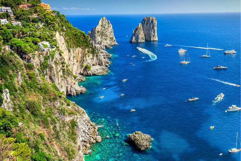From Naples: Élite Tour CAPRI & ANACAPRI, a VIP experience