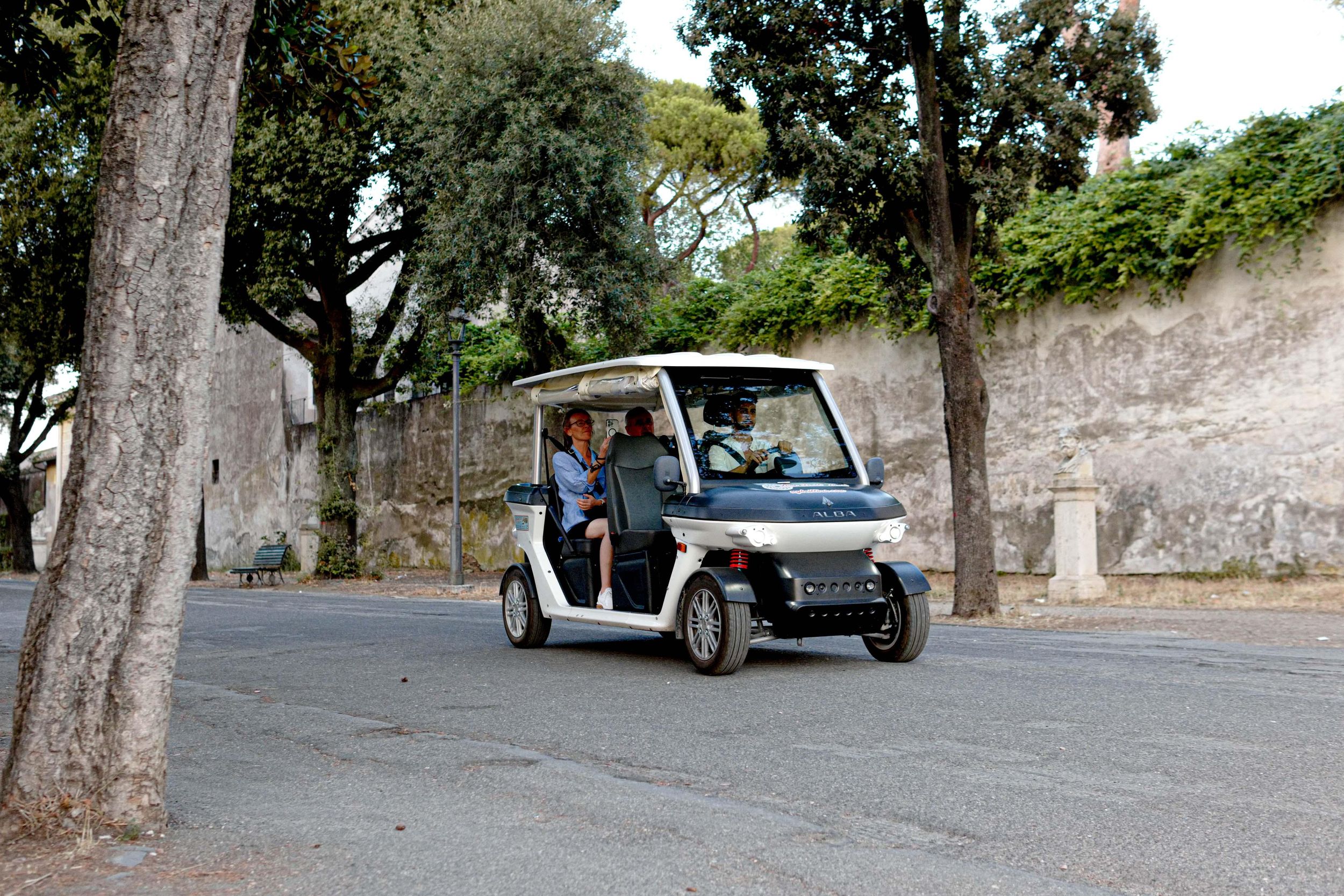 4-stündige private, anpassbare Tour durch Rom mit dem Golfwagen