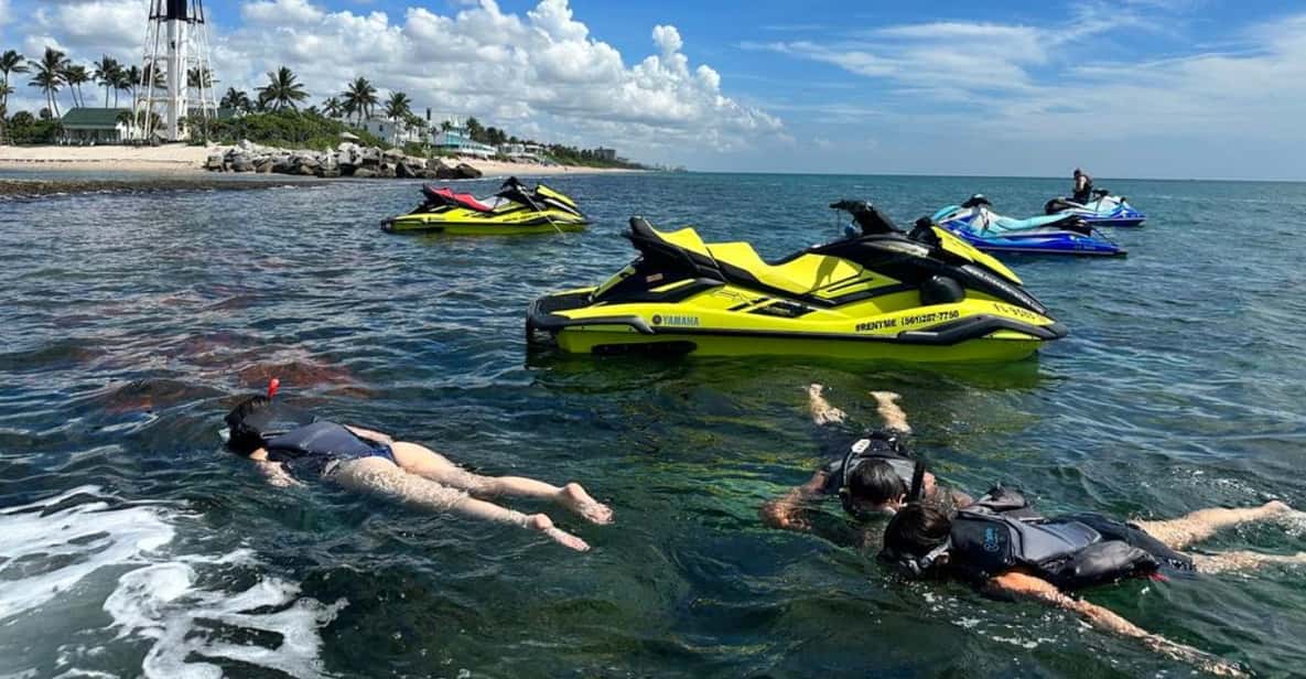 Boca Raton: Privé Jet Ski Tour met optioneel snorkelen | GetYourGuide