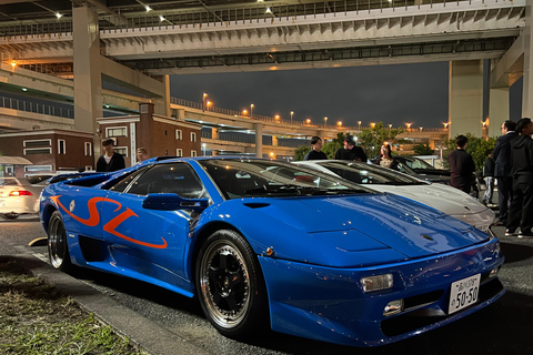 Tokyo JDM Tour: Daikoku PA (getunte JDM-Autos, Skyline GTR, RX7)JDM-Auto-Tuning-Erlebnis