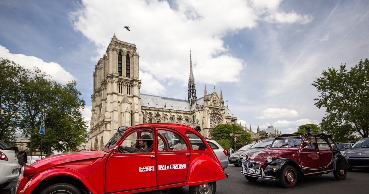 Pariser CitroënEntenTour mit Bootsfahrt, 2 Stunden GetYourGuide