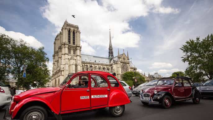 tour nella classica 2cv + crociera