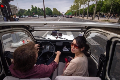 Paris: Citroën-Enten-Tour mit BootsfahrtPariser Citroën-Enten-Tour mit Bootsfahrt