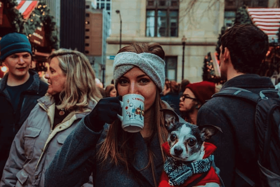 Chicago: Geführte Holiday Walking Tour und Foodtasting