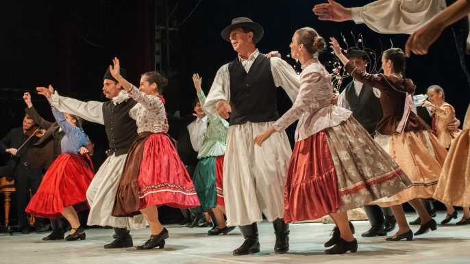 Budapest: espectáculo y concierto danza folclórica húngara