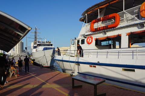 Carthagène : excursion en bateau de nuit avec dîner et open barCARTAGENA : Excursion en bateau de nuit blanche avec dîner et open bar