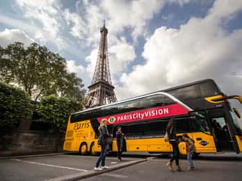 Paris: Bus- & Bootstour mit Audioguide, Eiffelturm & Lunch Paris: Bus- & Bootstour mit Audioguide, Eiffelturm & Lunch