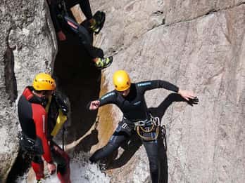 Hallein: Canyoning Almbach with transfer from Kaprun