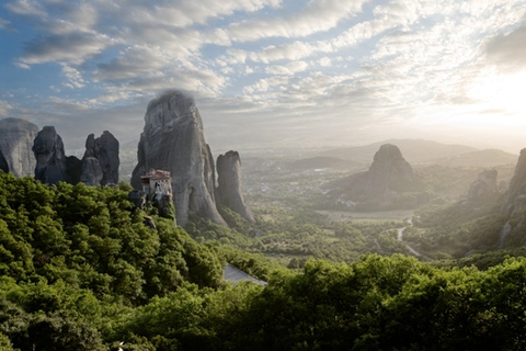 De Atenas: viagem privada de um dia a Meteora