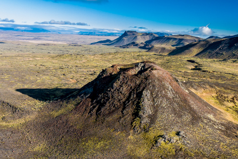 Reykjavik : survol des cratères volcaniques en hélicoptère