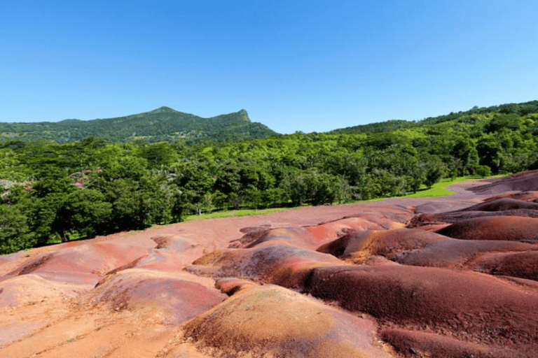 Sud de l'île Maurice : Volcans et terres colorées