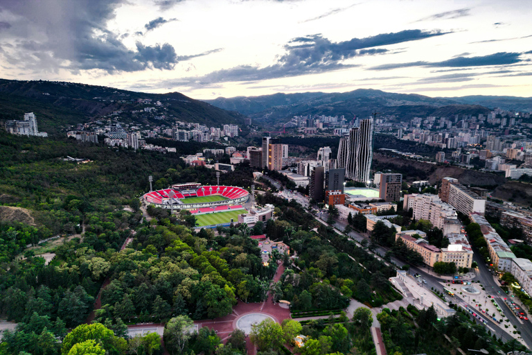Tbilisi: Walk to a Luxurious District with Parks & Coffee Shared-Group Tour ***3 HOURS***