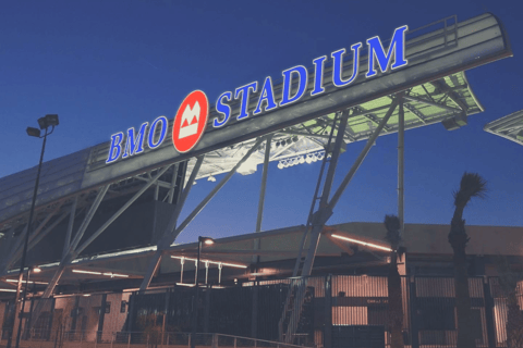 Los Angeles FC Soccer Game Ticket at BMO Stadium Short Side Upper Ticket