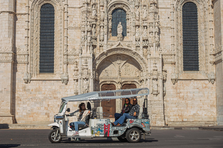 Lisbonne : Tour de Belém en Tuk Tuk avec dégustation de Pastel de NataLisbonne : Visite de Belém en TukTuk avec dégustation de Pastel de Nata