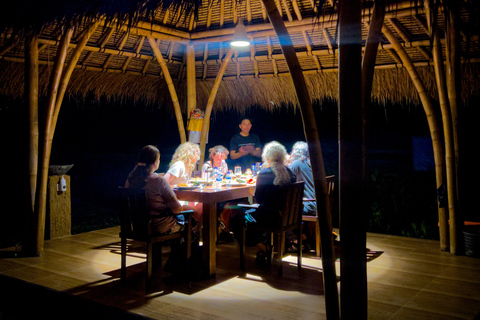 Ubud: Village Firefly Night Tour with Dinner