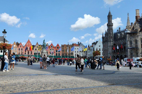 Au départ de Bruxelles : Excursion d&#039;une journée à Gand et Bruges avec guide