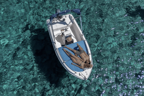 Ibiza: Self-Drive Boat Rental from San Antonio Bay