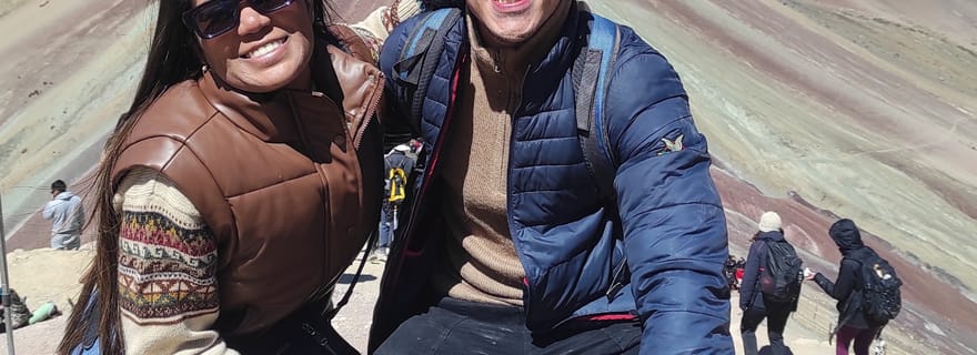 Urubamba : randonnée sur la montagne aux sept couleurs, avec petit déjeuner et déjeuner