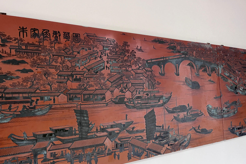 Shanghai: Zhujiajiao Waterstad met kalligrafie-ervaring