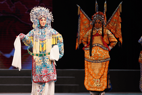 Peking: Pekingopera med lokal middag på Liyuan-teatern