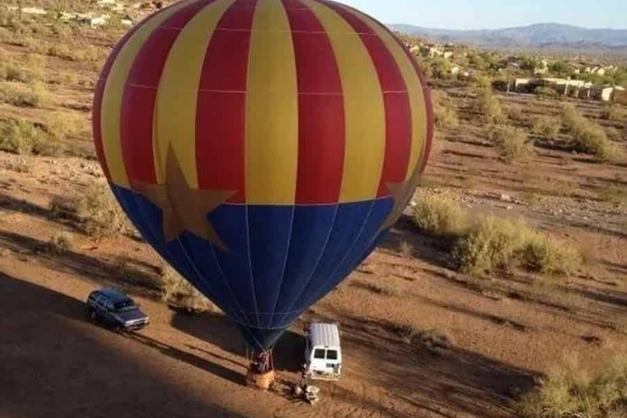 Phoenix: Heißluftballonfahrt über die Sonora-Wüste. Foto: GetYourGuide Phoenix: Heißluftballonfahrt über die Sonora-Wüste. Foto: GetYourGuide